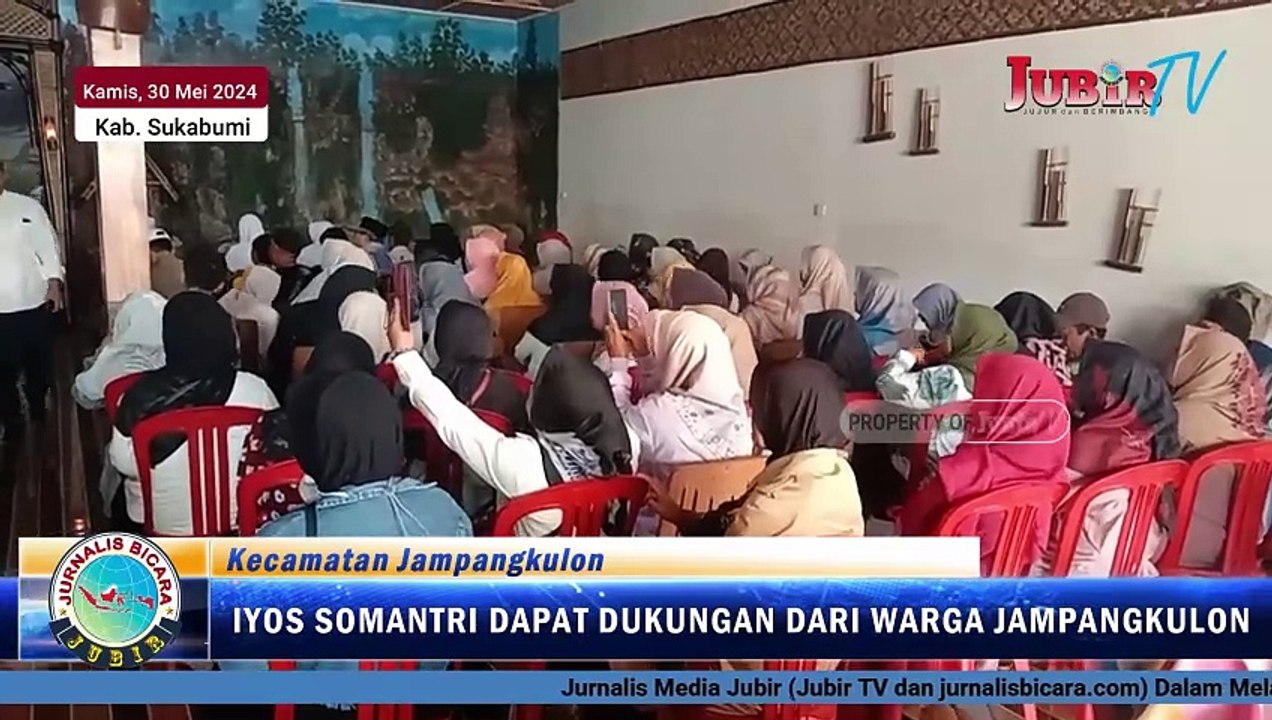 Ada Mantan Bupati Sukabumi Dideklarasi Dukungan untuk Iyos Somantri di Jampangkulon - Pilkada 2024
