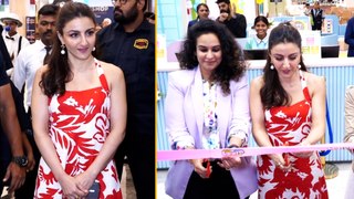 Soha Ali Khan Inaugurates The 'Play N Learn: An Edu Fun Destination' Zone In The City Of Mumbai