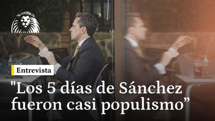 Jamil Anderlini, director de Politico: "De 0 a 10, la posibilidad de la III Guerra Mundial la veo en 6 o 7" Foto: Javier Carbajal Video: Cristina Villarino Edición: Ani Ardoiz