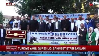 Türkiye Yağlı Güreş Ligi Şahinbey etabı başladı