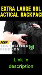 Extra Large 60L Tactical Backpack