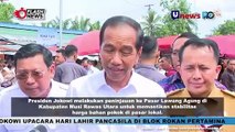 Jokowi Kunjungi Pasar Lawang Agung, Pastikan Stabilitas Harga Bahan Pokok