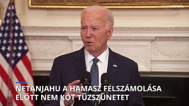 Ez valóban döntő pillanat - Joe Biden bemutatta a gázai háborút lezáró javaslatát