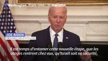 USA: Biden appelle le Hamas à accepter un plan israélien vers la fin de la guerre à Gaza
