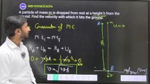 Conservation of Mechanical Energy _ Work Power Energy, WPE #physics #viral #conservation #energy