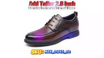 TopoutShoes Perforated Height Increasing Derby Shoes: Ultimate Style and Comfort