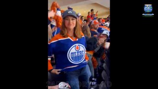 Shocking Moment A Young Fan Flashes Boobs in Crowd During NHL Match in Moment of Madness