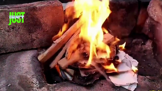 Forging a Cooking Knife Crafting from Rusty Scrap Steel with Just Craft