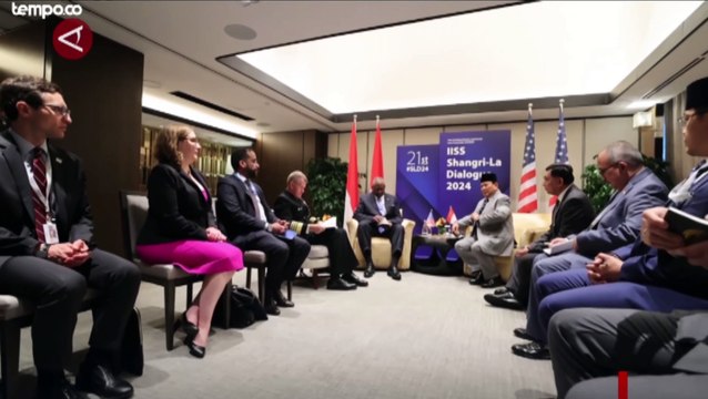 Pertemuan Prabowo Subianto dengan Lloyd J. Austin Bahas Kemitraan Indonesia-AS