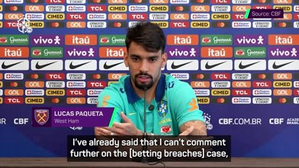 Paqueta 'saddened' by FA charges