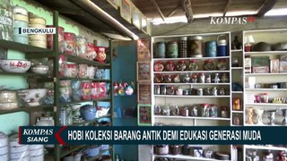 Pria Asal Bengkulu ini Hobi Koleksi Barang Antik Demi Edukasi Generasi Muda