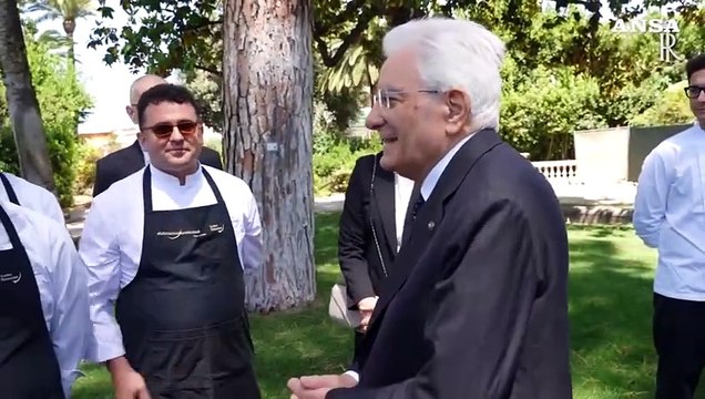 Mattarella incontra gli studenti degli istituti alberghieri