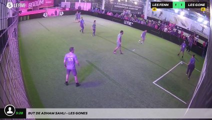 But de Adham Sahli - LES GONES