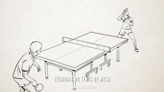 Técnicas do tênis de mesa