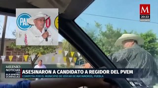 Asesinan a candidato a regidor por el PVEM de Izúcar de Matamoros, Puebla