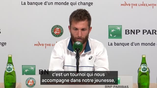 Roland-Garros - Moutet : Roland, c'est l'image du tennis en France