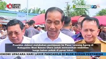 Presiden Jokowi Kunjungi Pasar Lawang Agung, Pastikan Stabilitas Harga