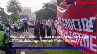 Fokus Dukung Palestina, Peserta Aksi 'All Eyes on Rafah' Ngaku Berhenti Nonton Drakor