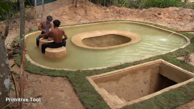 121 Days Building The Most Mysterious Deep Hole Underground Swimming Pool