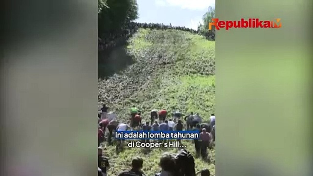 Uniknya Lomba Kejar Keju di Inggris