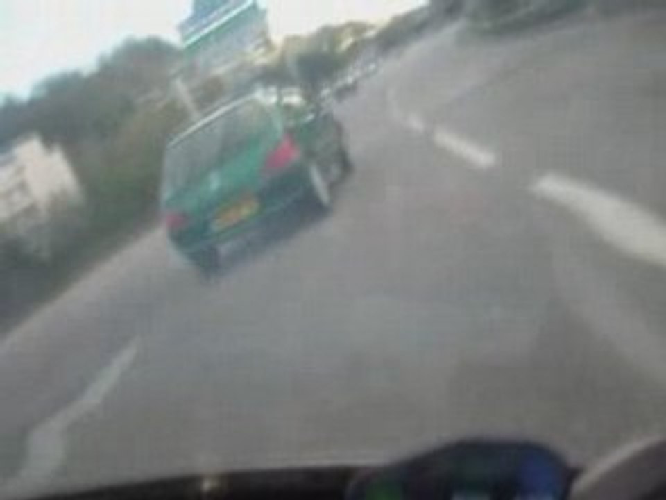 Little ride in cagiva mito evo in Rouen