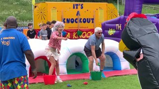 Hastings United's It's a Knockout at The Continental Pilot Field in East Sussex on June 1 2024