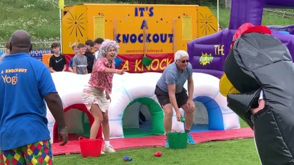 Hastings United's It's a Knockout at The Continental Pilot Field in East Sussex on June 1 2024