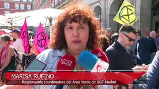 Alianza por el Clima se manifiesta en Madrid para que gobiernos y UE 