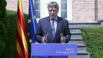 Puigdemont celebra la amnistía para empezar a negociar 