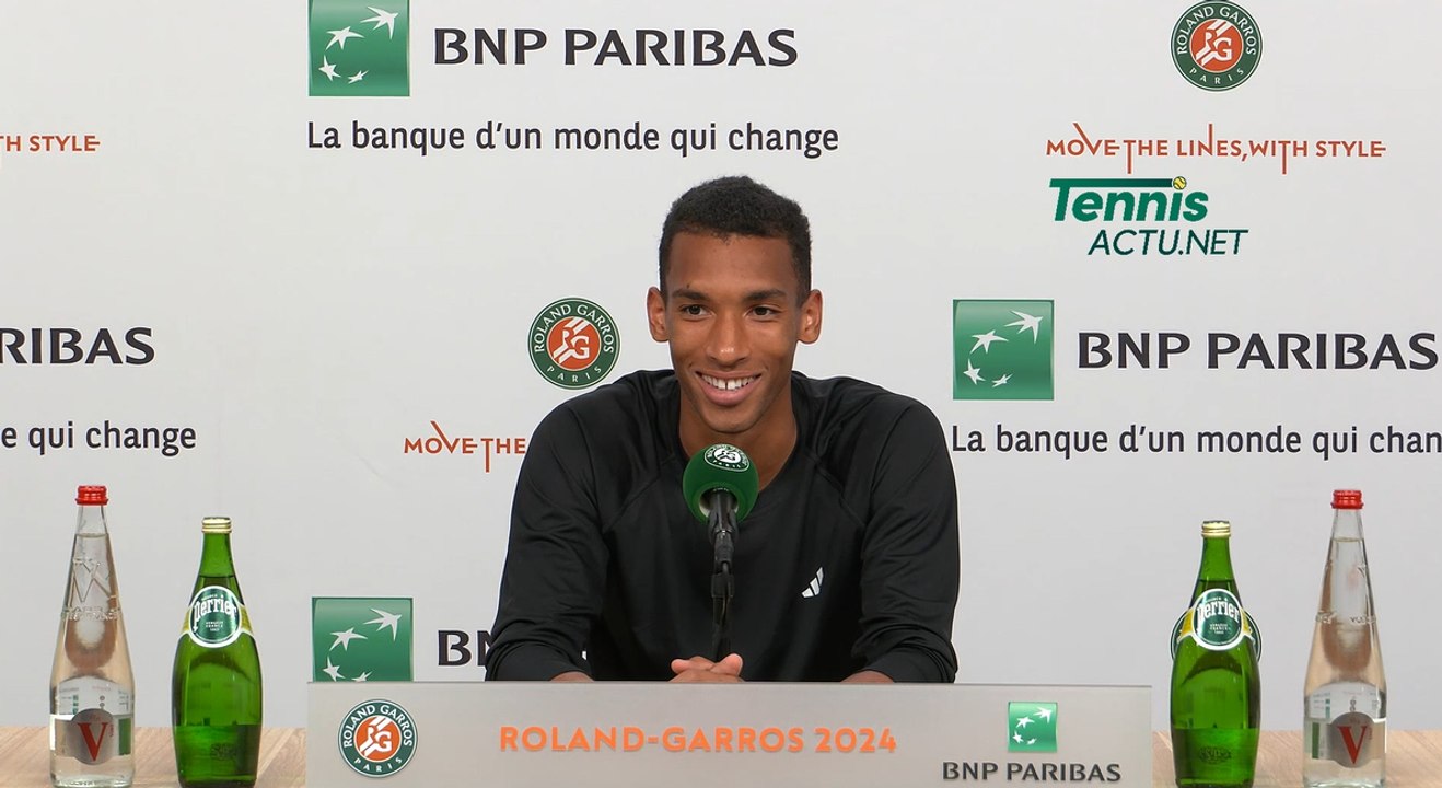 Tennis - Roland-Garros 2024 - Félix Auger-Aliassime : "Alcaraz ? I have all the reasons to believe that I can win"