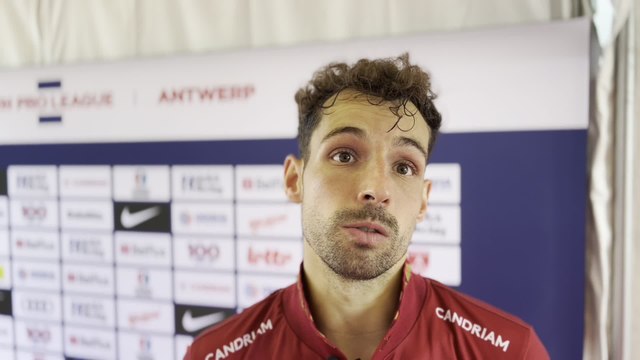 Hockey Pro League: Florent van Aubel après la victoire des Red Lions contre l'Espagne (4-1)
