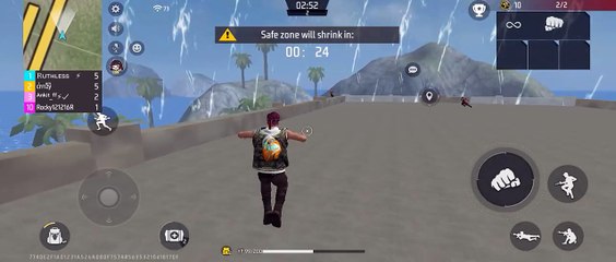 FREEFIRE FACTORY Top FIST  FIGHT !! FreeFire KING OF FACTORY ROOF FIST FIGHT 2025