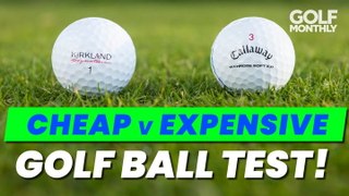 Cheap vs Expensive Golf Balls Test