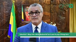 [#Reportage] Gabon-Brésil : Ndong Sima et Michel Moudoute-Bel font le point du projet d’élevage bovin