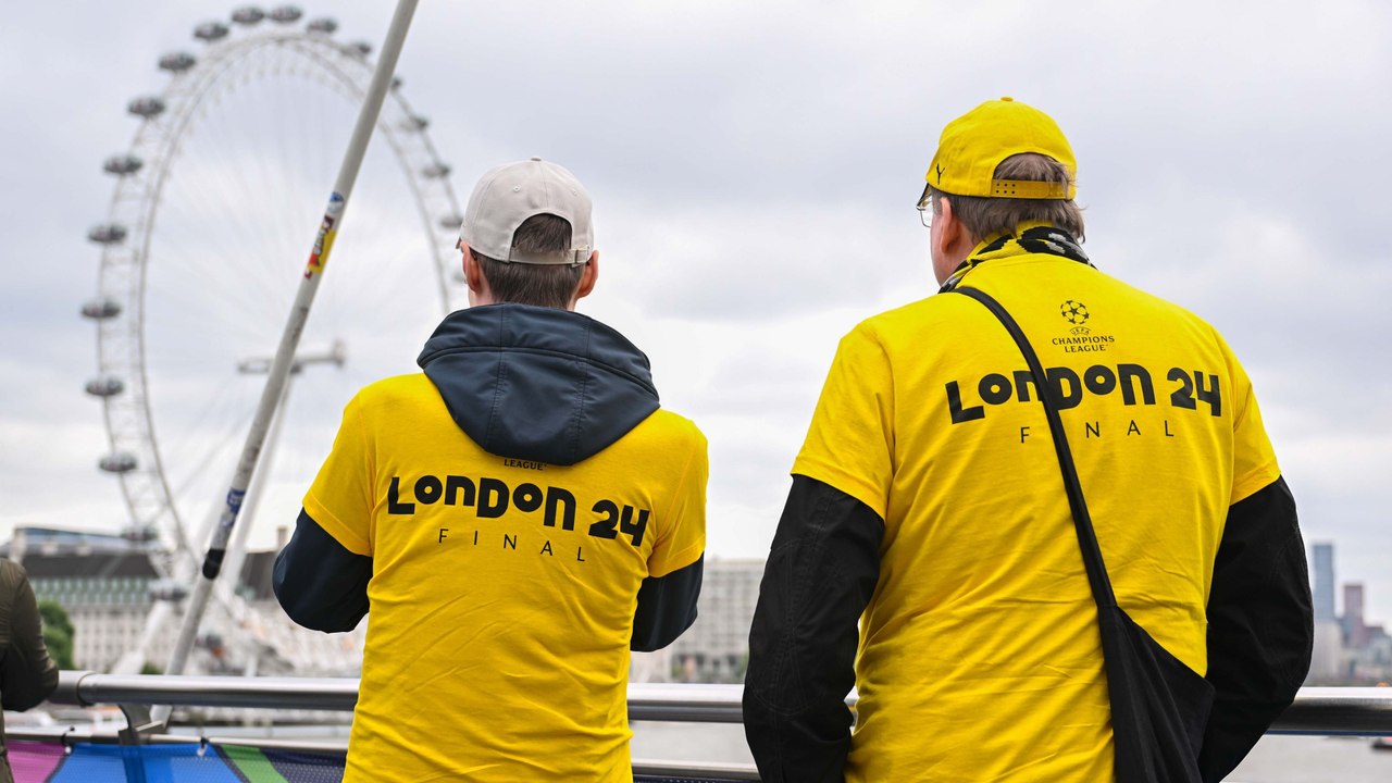 Dortmunder Fan-Fest im Hyde Park: 'Irgendwas ist hier in London ...'