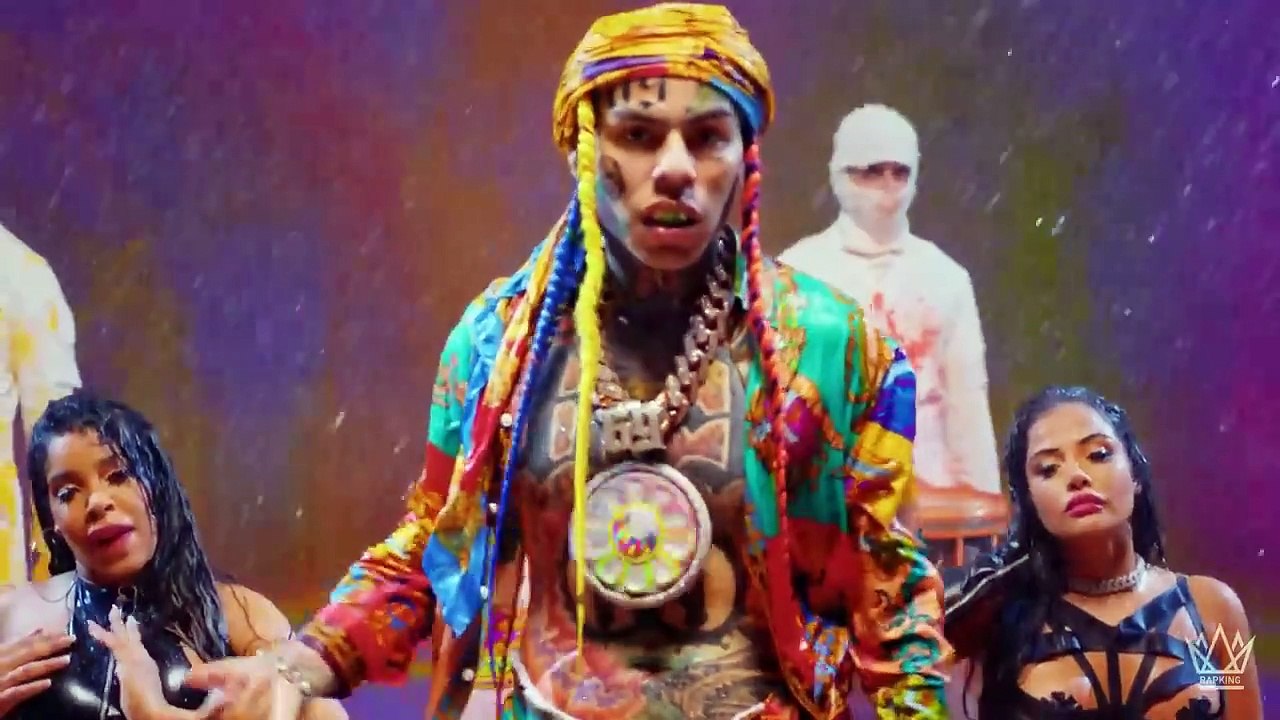 6IX9INE - VVS ft. Pop Smoke%2C Travis Scott%2C Takeoff %28RapKing Music ...