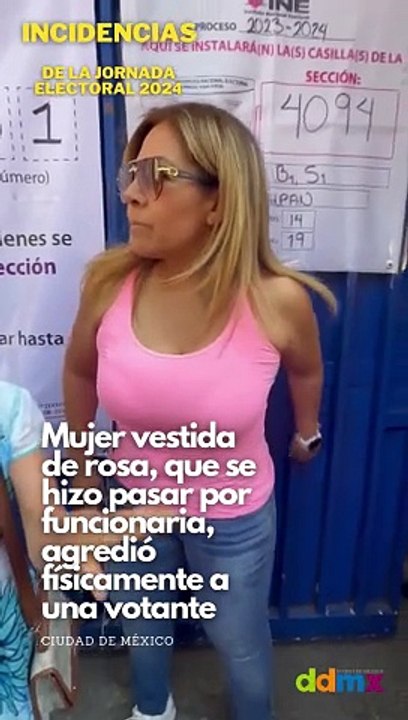 Incidencias de la jornada electoral 2024