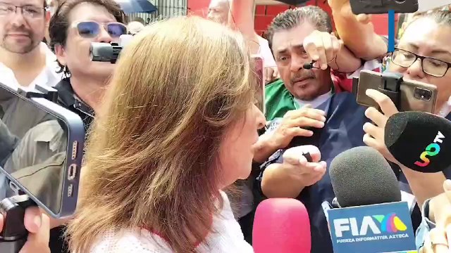Hay que salir a votar con ánimo, vamos a ganar : Rocío Nahle emite su voto en Coatzacoalcos