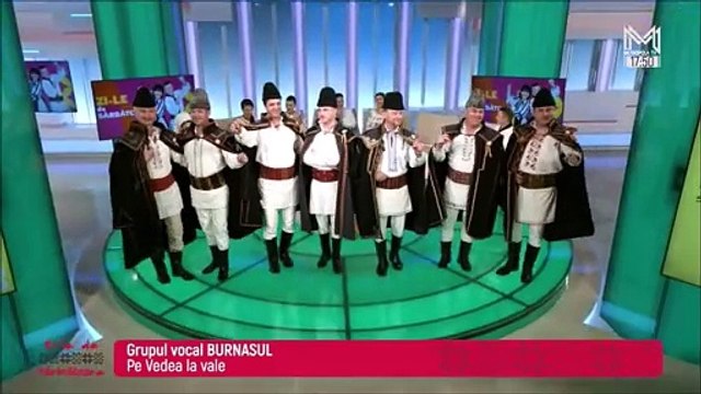 Grupul vocal „Burnasul” - Pe Vedea la vale (Zi-le de sarbatoare - Metropola TV - 23.03.2024)
