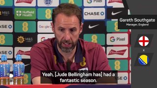 Southgate and Trippier 'absolutely delighted' for Bellingham