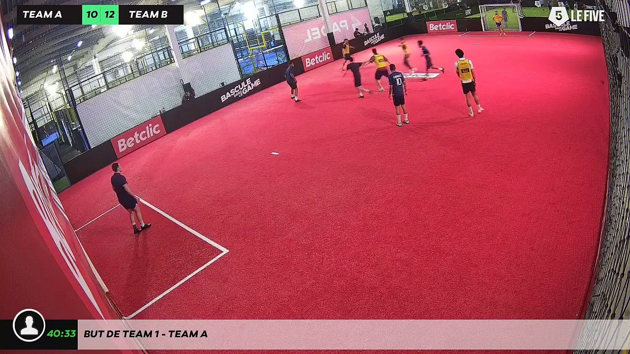 But de TEAM 1 - Team A