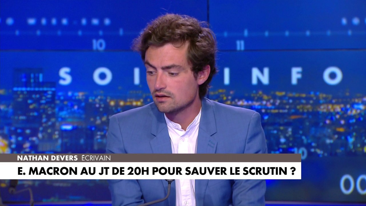 Nathan Devers : «Emmanuel Macron n'a pas eu la générosité politique de vouloir faire émerger des figures. Et ça, ça posera un problème pour les européennes et la présidentielle»