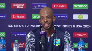 Roston Chase, 42 not out, on West Indies five wicket WC win over PNG