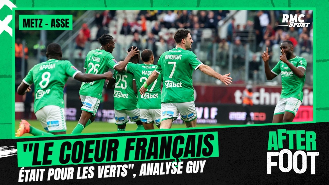 Saint-Etienne en L1 : "Le coeur français était pour les Verts", analyse Guy