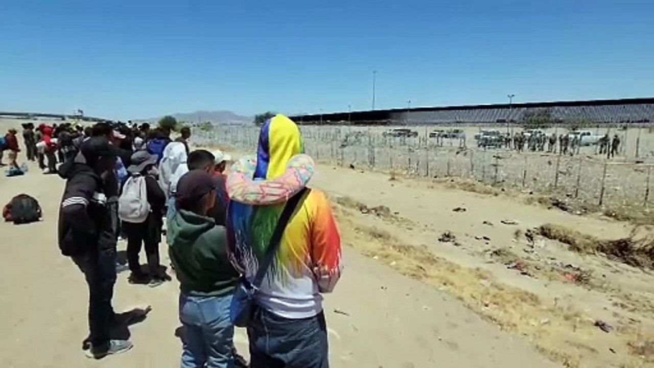 Aumenta la crisis migratoria en la frontera de México y Estados Unidos