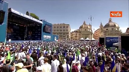 Meloni: "Con campo largo al Governo Italia si sarebbe dichiarata guerra da sola"