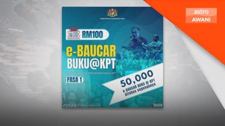 Permohonan fasa pertama ditutup, 50,000 baucar ditebus