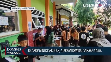 Keren! Kala Siswa SDN Purwantoro Produksi Film dan Tayangkan Karya di Bioskop Mini