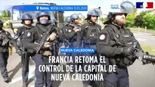 400 agentes recuperan el control de la capital de Nueva Caledonia en una 