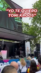 Aficionados en Wembley al ritmo de "Yo te quiero Toni Kroos"